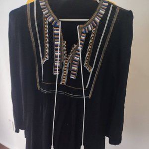 ÉTOILE ISABEL MARANT V-Neck Mini Dress Size: M